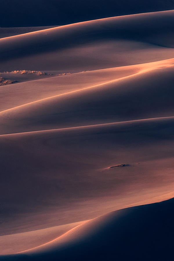 Abstract Photograph - Rhythm Of Sand Dunes by Mei Xu