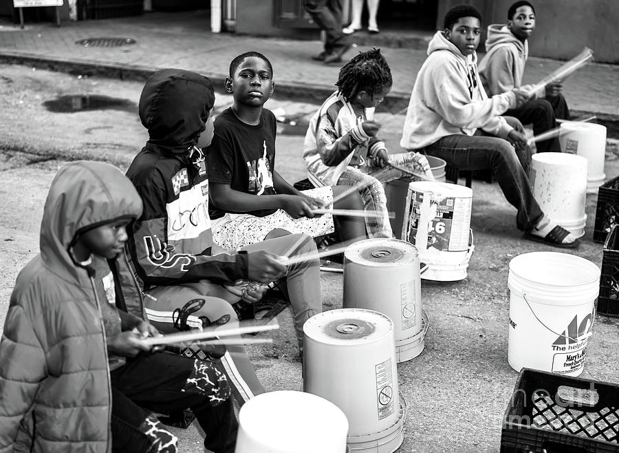 Rhythm on Bourbon Street New Orleans Photograph by John Rizzuto