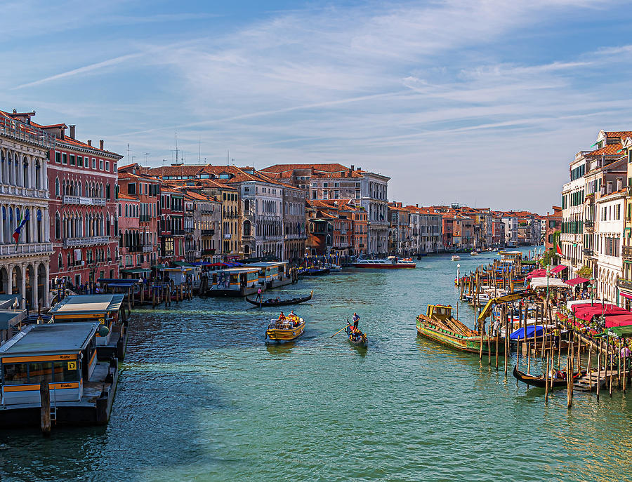 Rialto Station in Grand Canal Photograph by Darryl Brooks - Fine Art ...