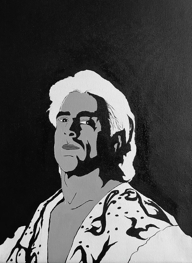 Ric Flair Painting by Willy Proctor