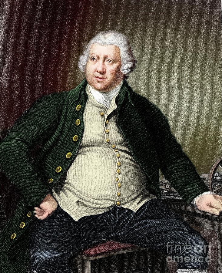 Richard Arkwright 1732-1792 Drawing by Print Collector