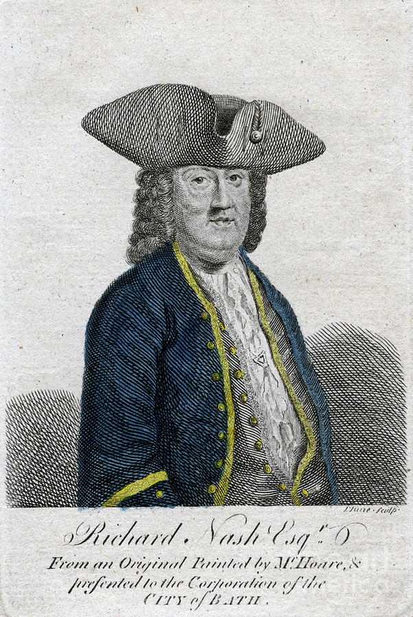 Richard Beau Nash, British Dandy, 18th Drawing by Print Collector