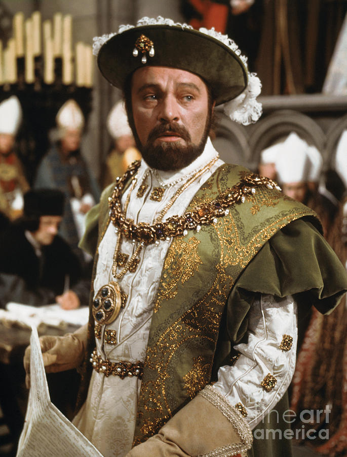 Richard Burton In King Henry The Eighth Photograph by Bettmann