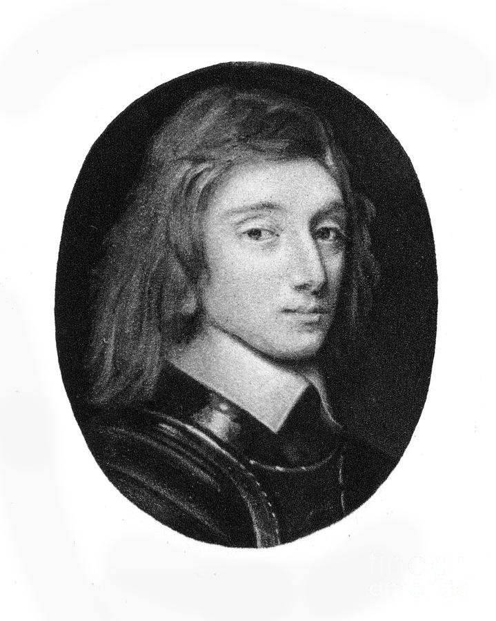 Richard Cromwell, Third Son Of Oliver Drawing by Print Collector