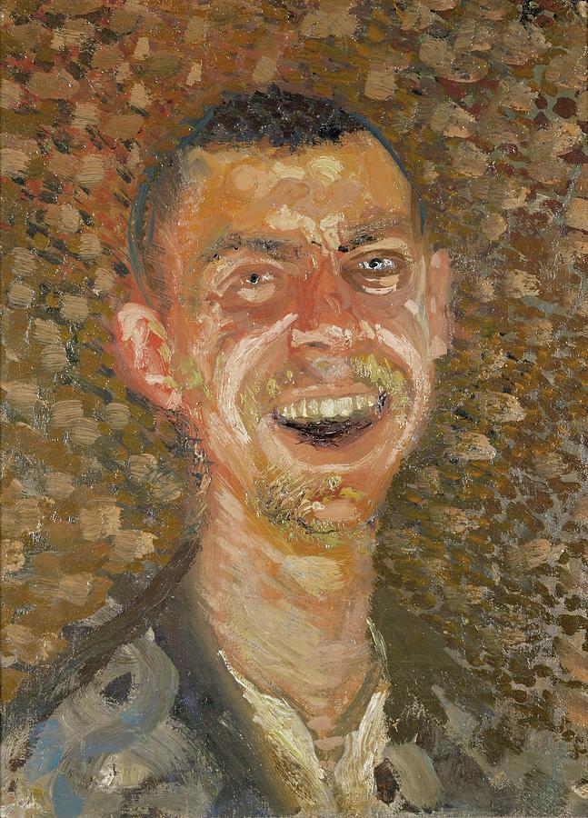 Richard Gerstl, self-portrait. Oil on canvas. Painting by Richard ...