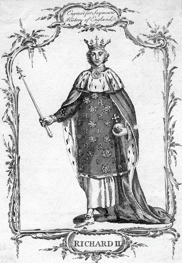 Richard II, King Of England, 19th Drawing by Print Collector