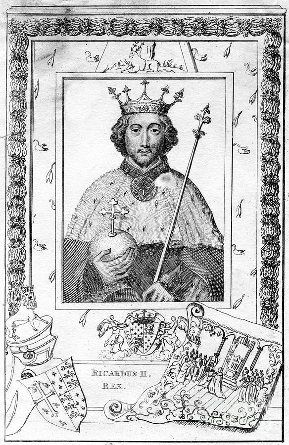 Richard II, King Of England Drawing by Print Collector