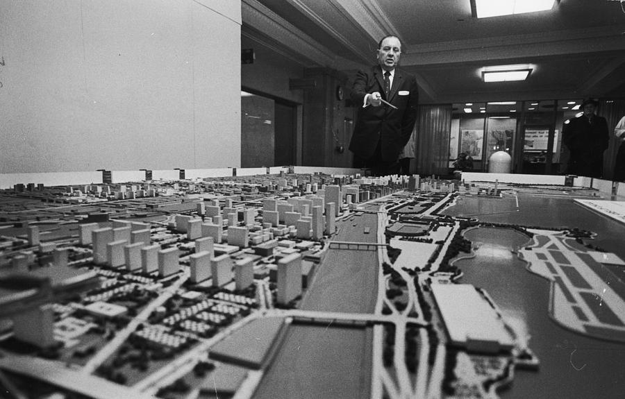 Richard J. Daley Photograph by Francis Miller