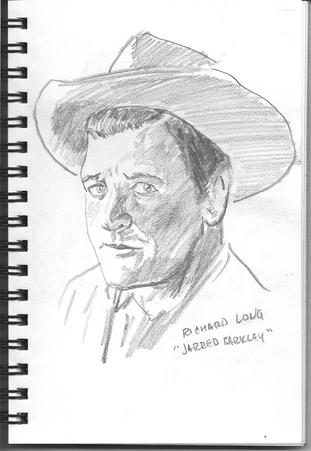 Richard Long Drawing by Bryan Bustard