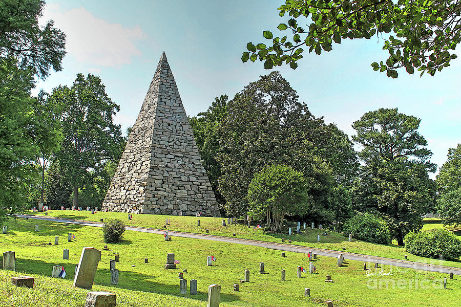 Richmond Va Virginia Hollywood Cemetery Confederate Pyramid