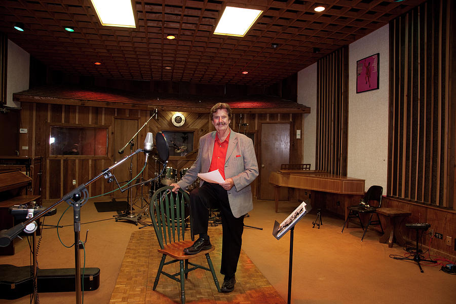 Drum Painting - Rick Hall, founder of FAME Recording Studios by Carol Highsmith