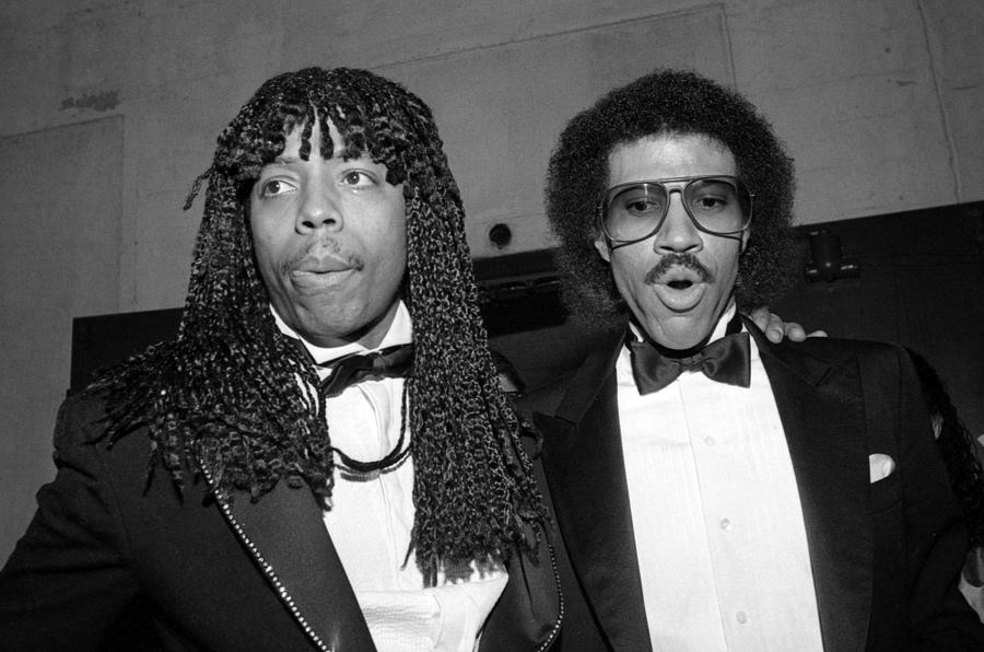 Rick James And Lionel Richie Photograph by Mediapunch