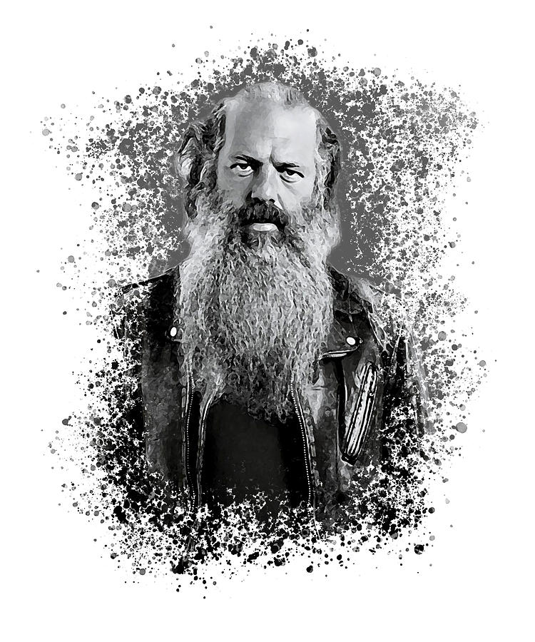 Rick Rubin Digital Art by Karl Knox