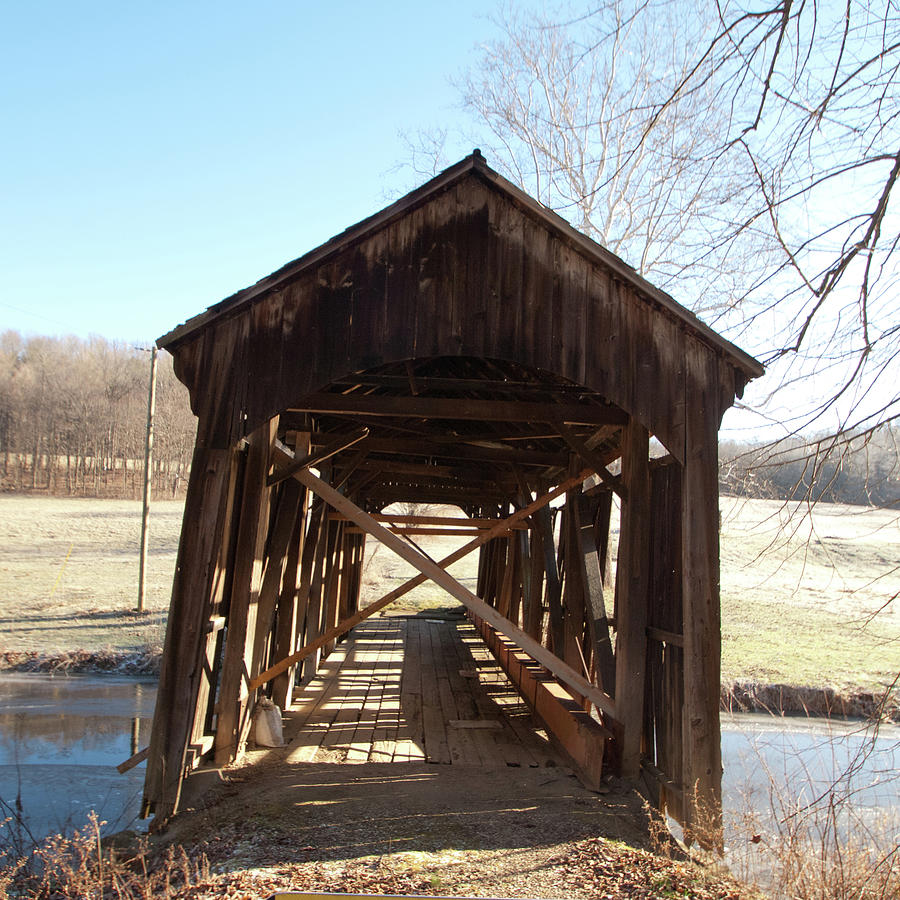 Rickety Covered Bridge Photograph