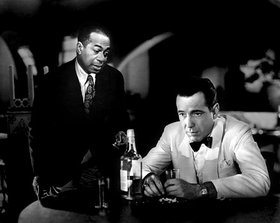 Casablanca Movie Mixed Media - Ricks Americana Casablanca  by Jas Stem