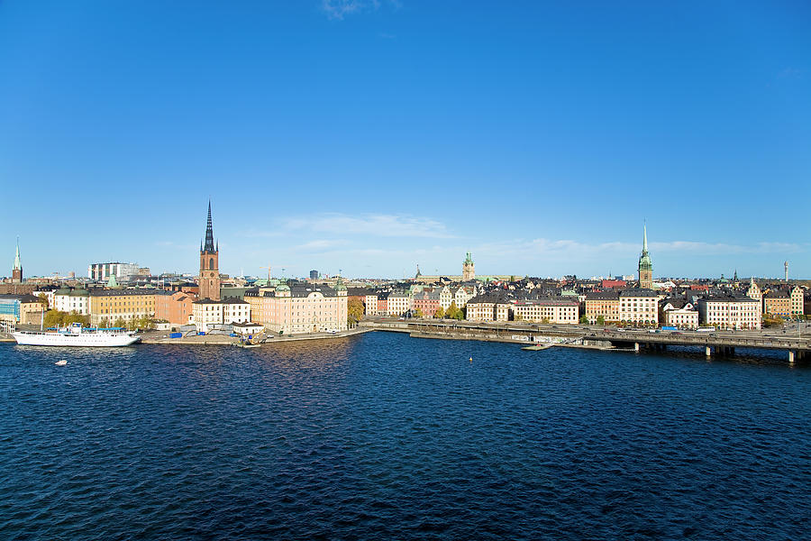 Riddarholmen, Gamia Stan, Stockholm Photograph by Inti St. Clair