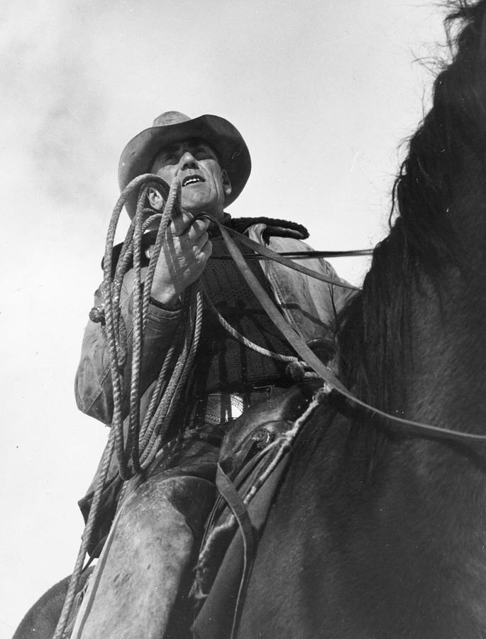Ride Em Cowboy Photograph by John Chillingworth