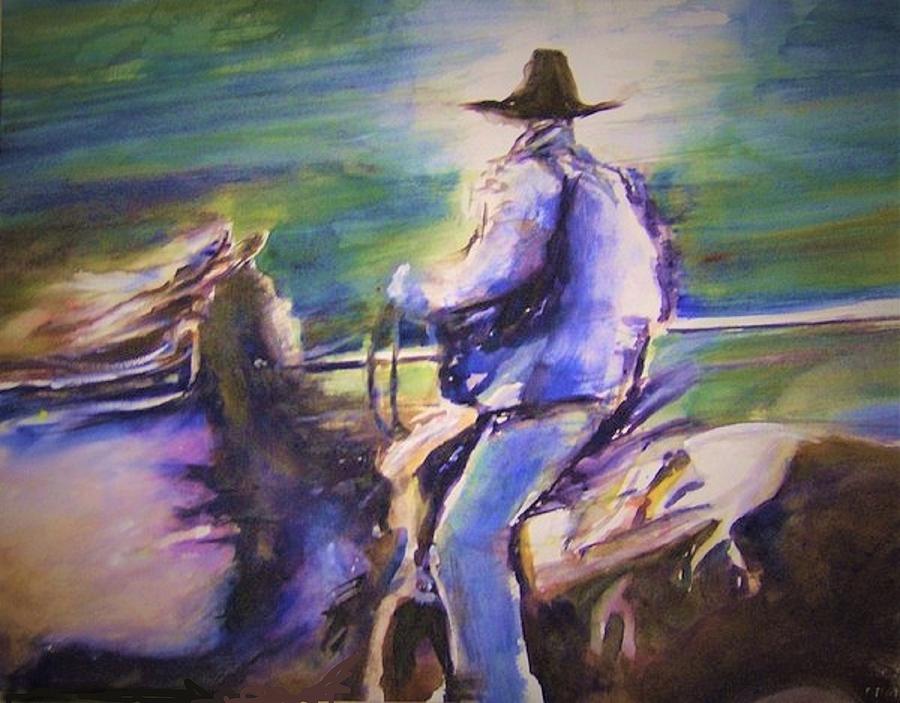 Ride Like the Wind Painting by Tf Bailey