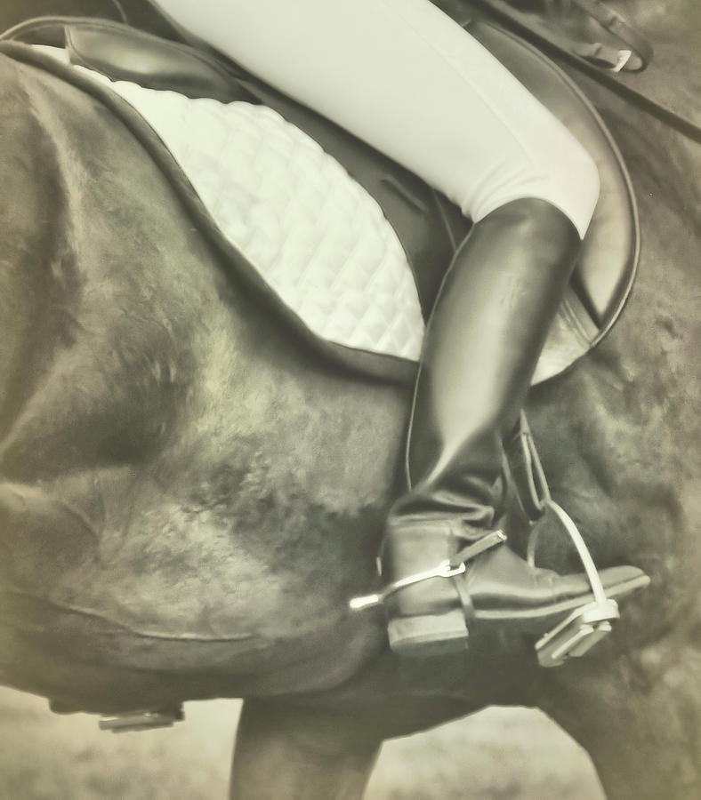 Boot Photograph - Riding Aids by JAMART Photography