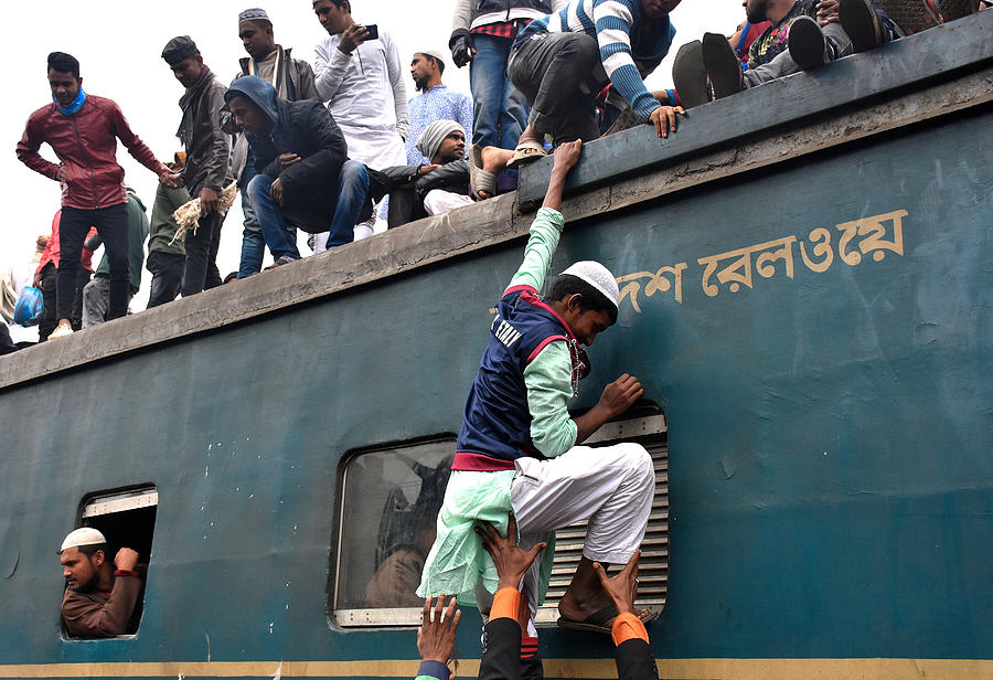Train Photograph - Riding On Train by Md Mahabub Hossain Khan