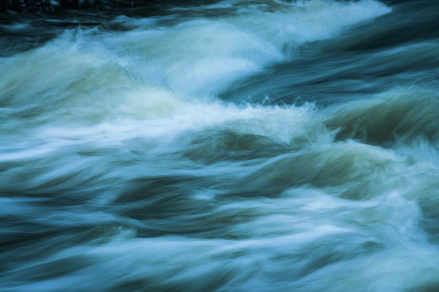 Abstract Photograph - Riding The Rapids by Anthony Paladino