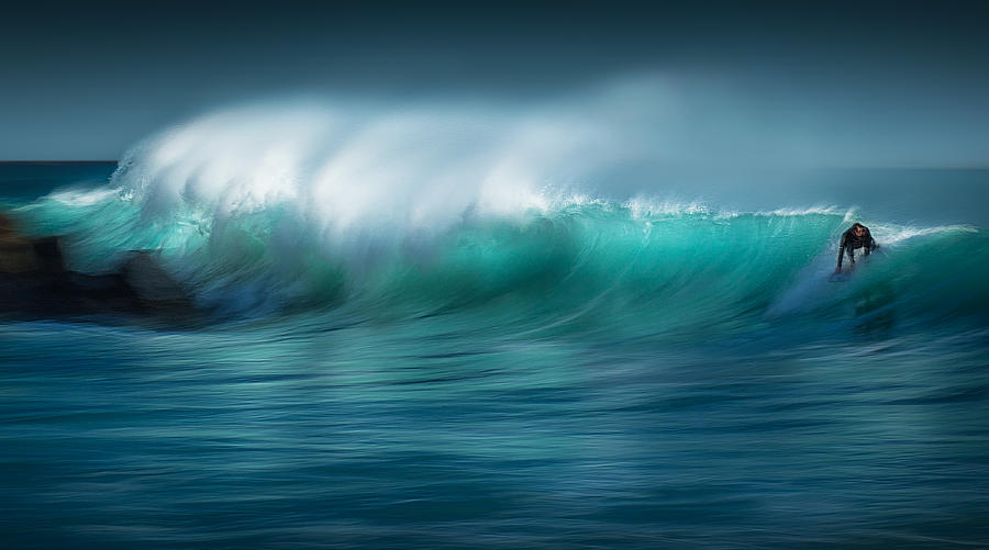Riding The Wave Photograph by Paolo Lazzarotti