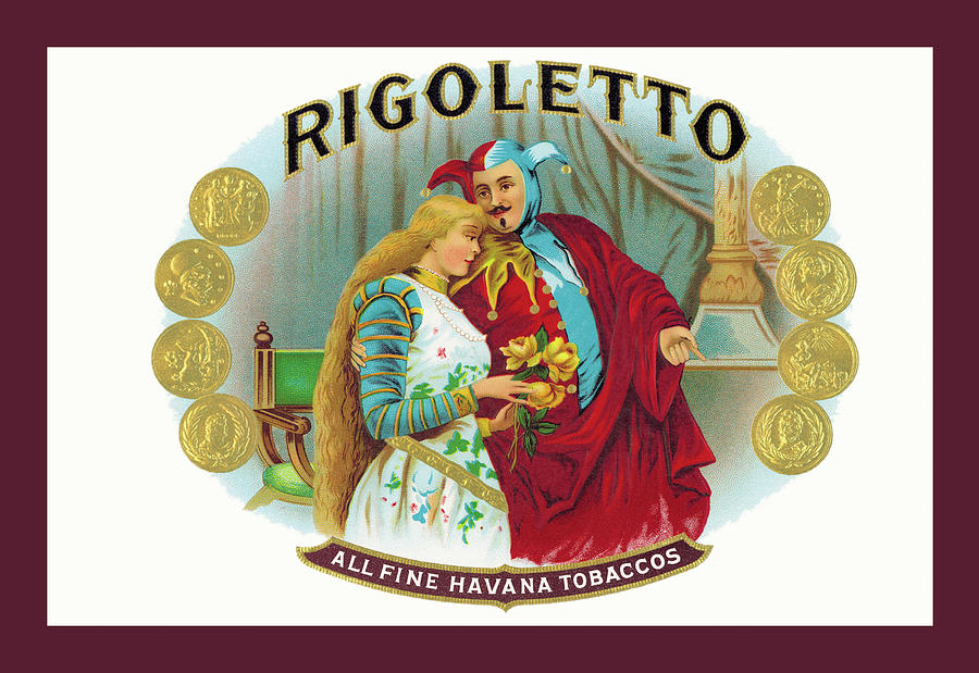Rigoletto Cigars Painting by Unknown