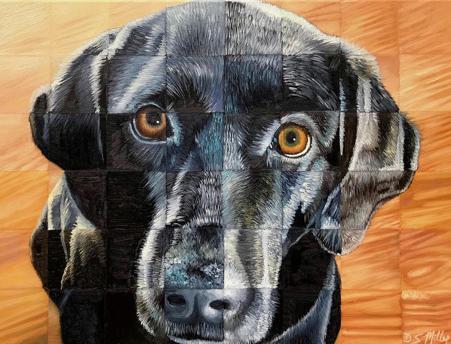 Riley Painting by Dustin Miller