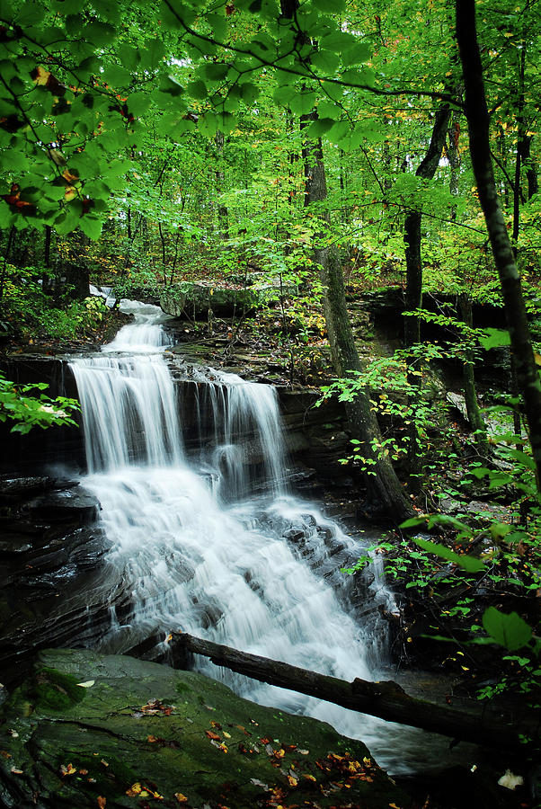 Riley Ridge Falls Photograph by Carey Dickinson | Fine Art America