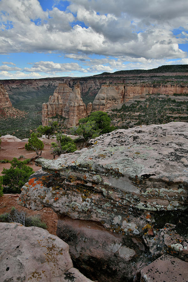 Rim Trail View of Colorado National Monument Photograph by Ray Mathis