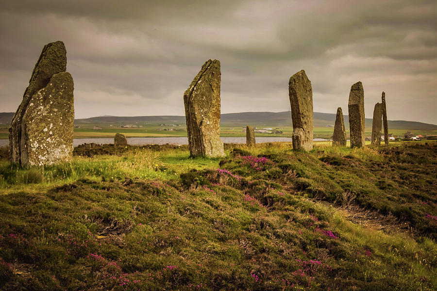 Scotland Photograph - Ring Of Brodgar by Alister Harper Scotland Photograph - Ring Of Brodgar by Alister Harper