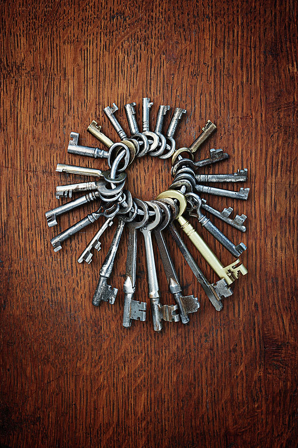 Ring Of Keys Photograph by David Muir