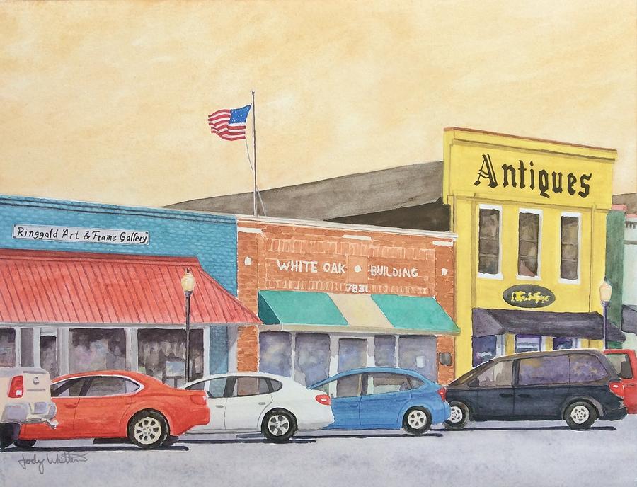 Ringgold Strip Painting By Jody Whittemore