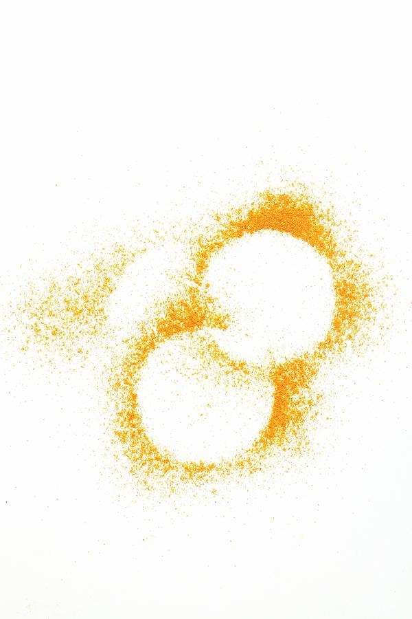 Rings Of Curry Powder Seen From Above Photograph by Jalag / Mathias Neubauer