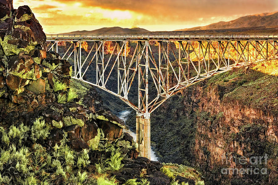 Rio Grande Bridge Photograph by Susan Warren Pixels