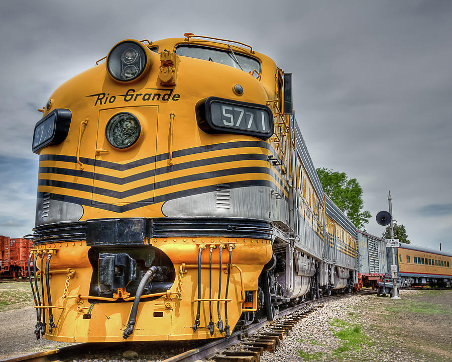 Rio Grande Steam Locomotive Trainz