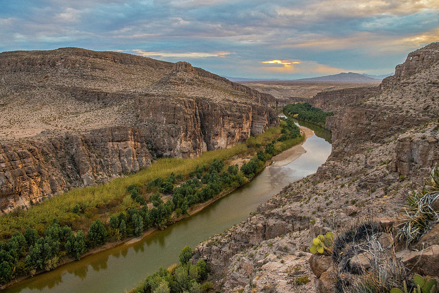 Rio Grande Sunset Photograph by Matthew Irvin - Fine Art America