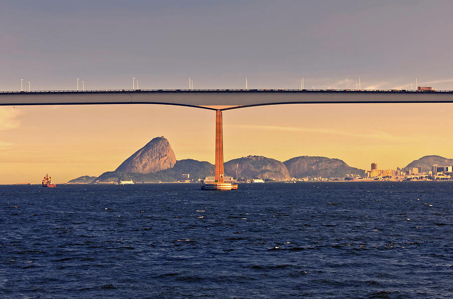 Rio-niterói Bridge And Sugar Loaf Photograph by Antonello