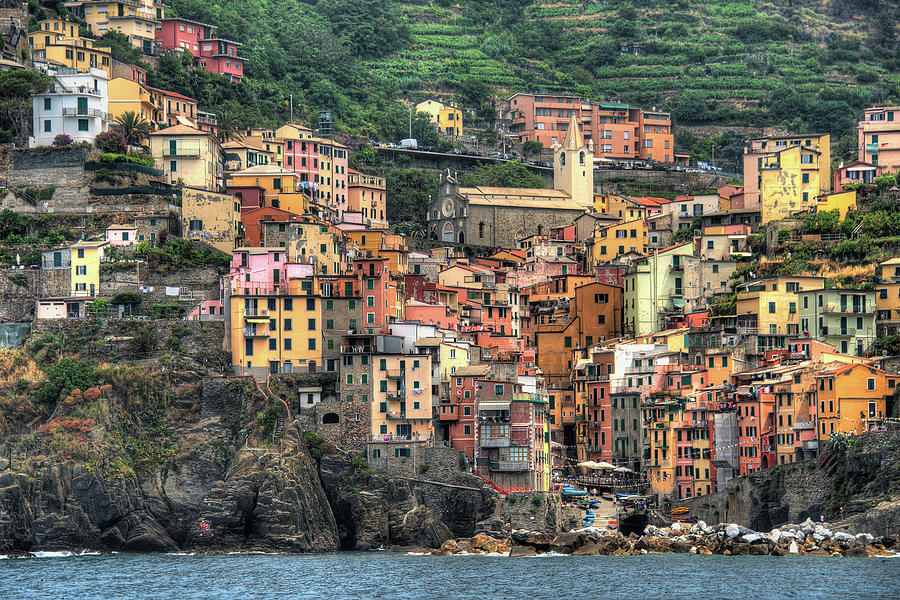 Riomaggiore Cinque Terre Ttaly Photograph by Emad Aljumah