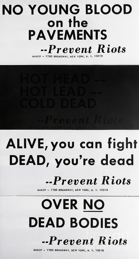 Riot Prevention Stickers Photograph by Bettmann