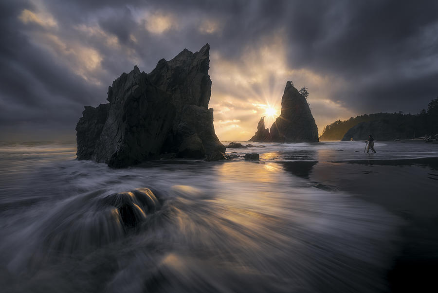 Sunset Photograph - Ripped Open by Ryan Dyar