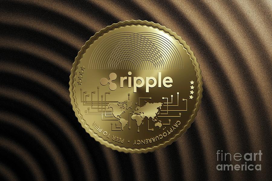 Ripple Xrp Cryptocurrency Photograph by Patrick Landmann/science Photo Library