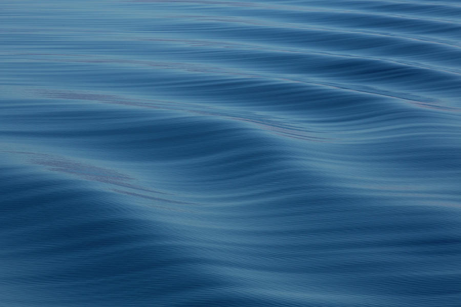 Ripples On The Arctic Ocean Calm Day Photograph by Darrell Gulin