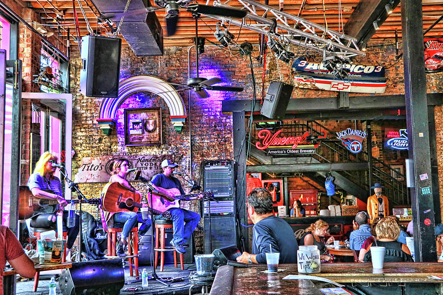 Rippys Bar and Grill - Nashville Photograph by Allen Beatty
