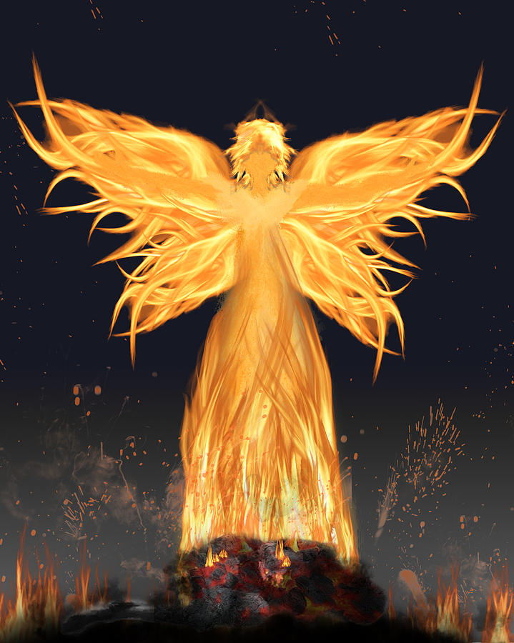 Rise From The Ashes Digital Art By Emily Smith