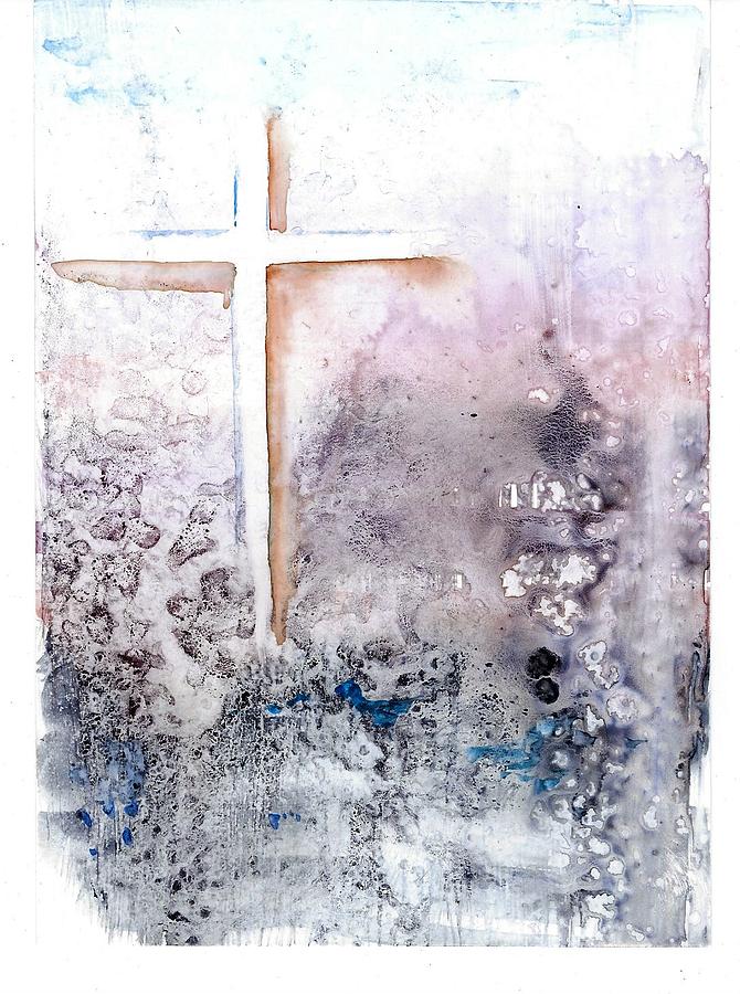 Resurrection Hope - Watercolor Painting by Claudette Carlton