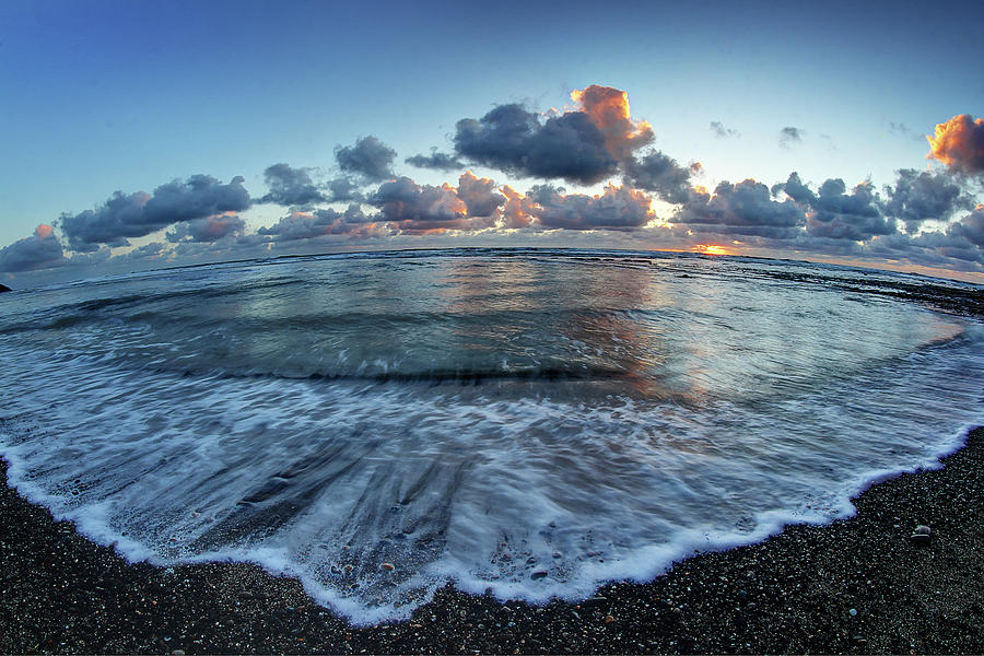 Rising Tide at Sunset Photograph by Morgan Wright