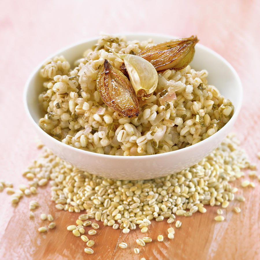 Risotto D Orge Perlee A L Ortie Pearl Barley Risotto With Nettles And