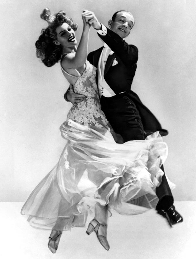 Rita Hayworth And Fred Astaire Dancing Photograph by Globe Photos - Pixels