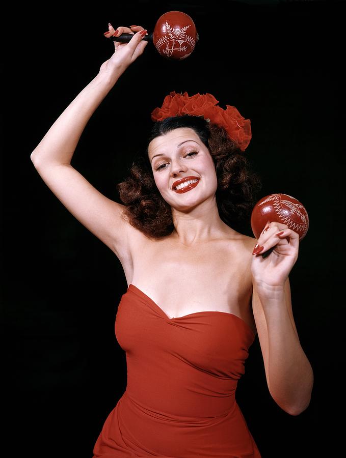 Rita Hayworth Portrait Session Photograph by Earl Theisen Collection